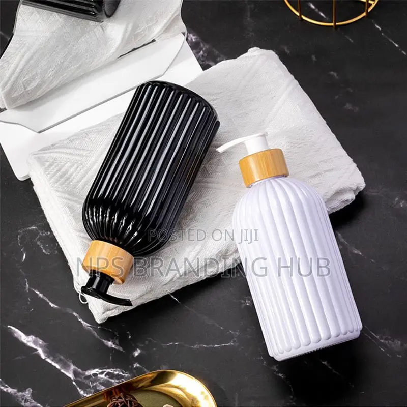 500ml Strip Soap Dispenser With Bamboo Pump (Cn