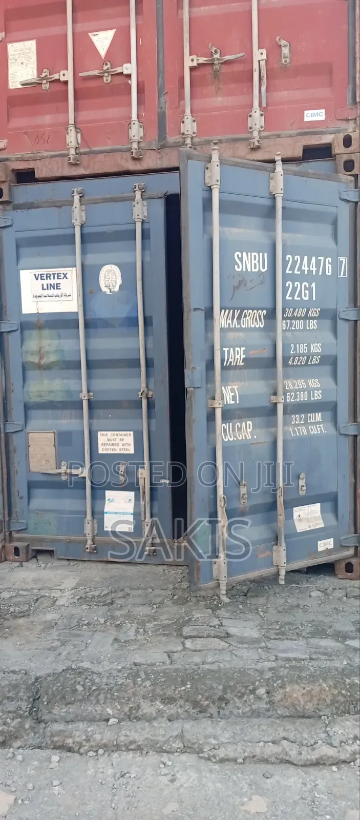 Spacious 40-Foot High Cube Containers Available Now!