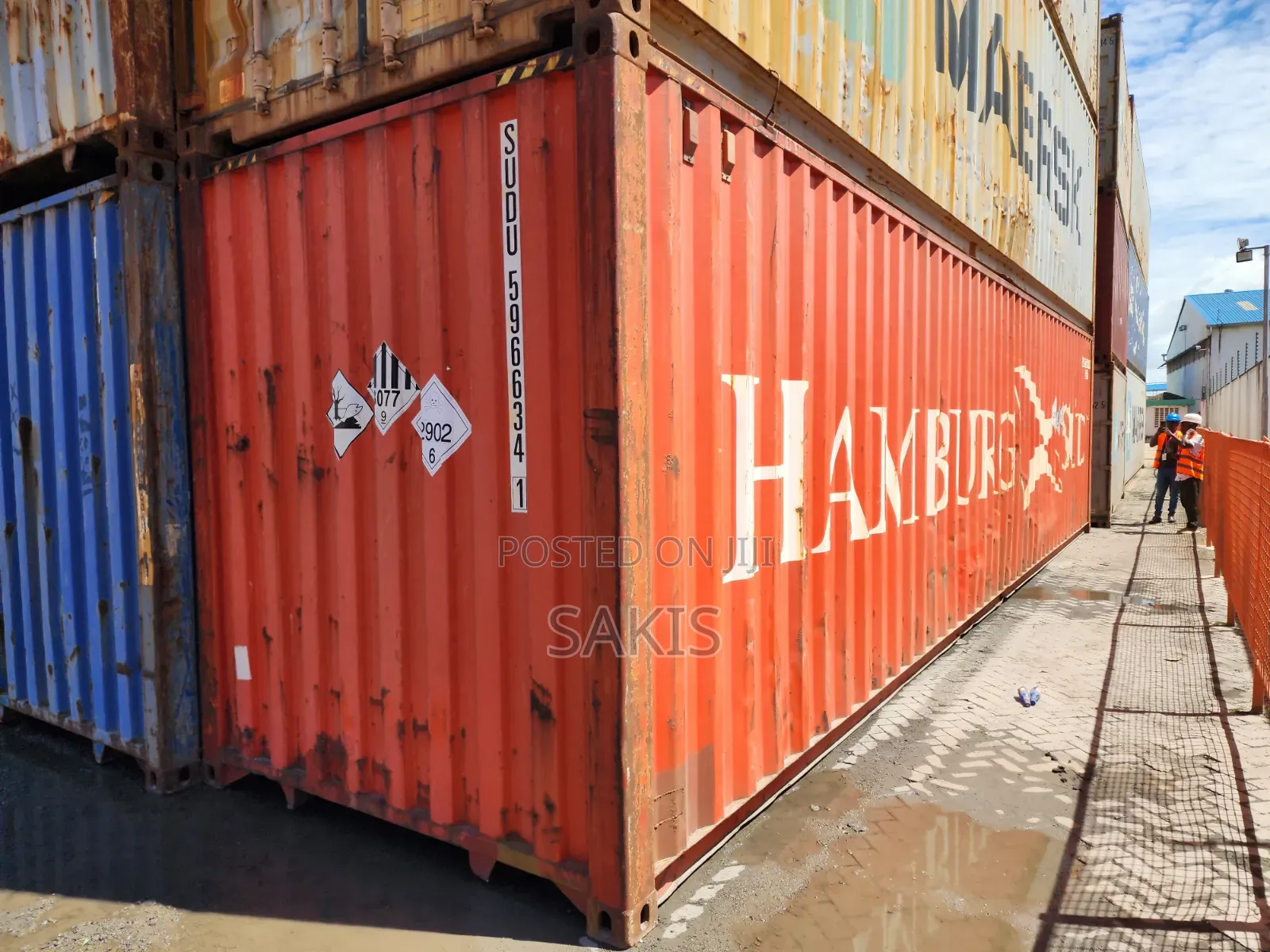 Cargo Ready 40ft Hc Containers Available in Mombasa!