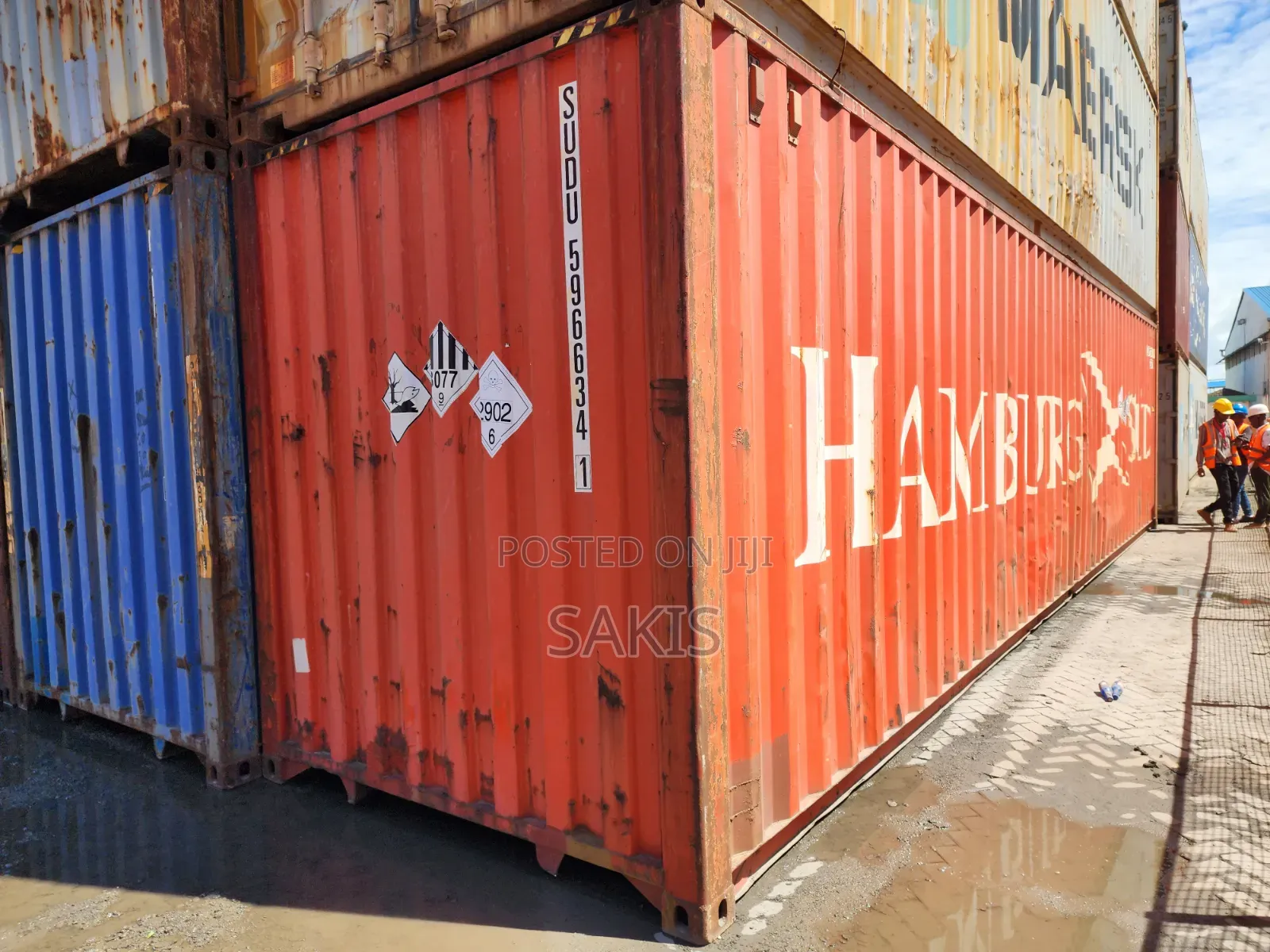 Cargo Ready 40ft Hc Containers Available in Mombasa!