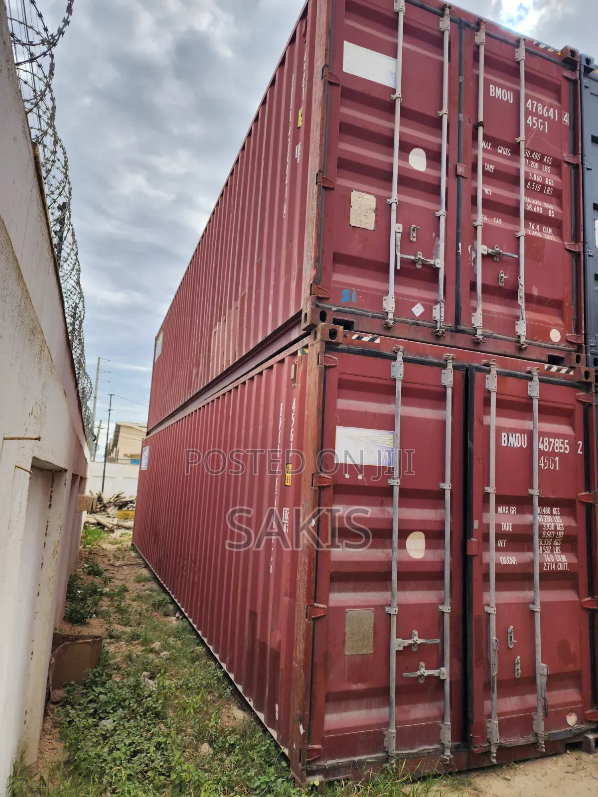 High-End 40ft Hc Container Units With Outstanding Appearance!