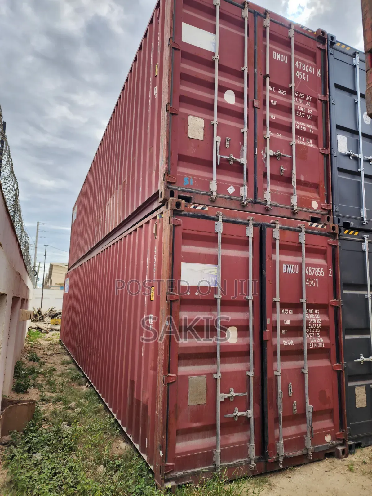 High-End 40ft Hc Container Units With Outstanding Appearance!