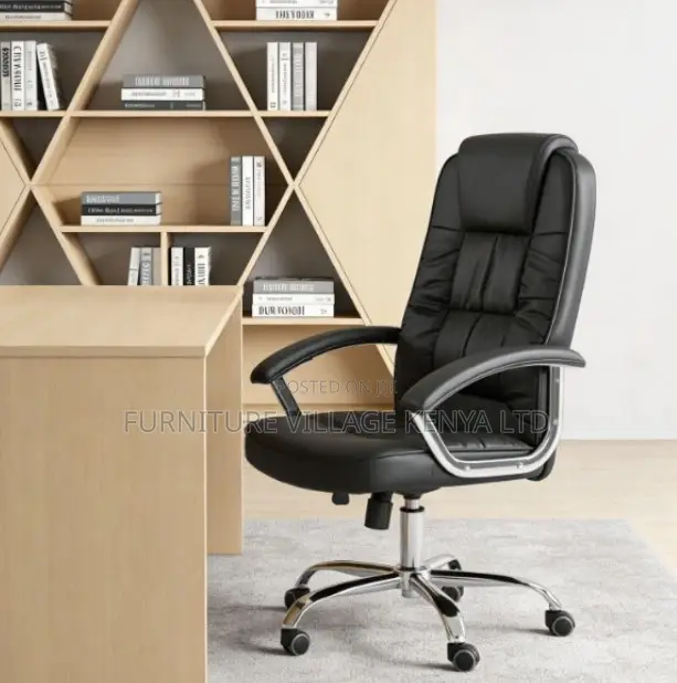Executive Pu Leather Seat With Padded Armrest