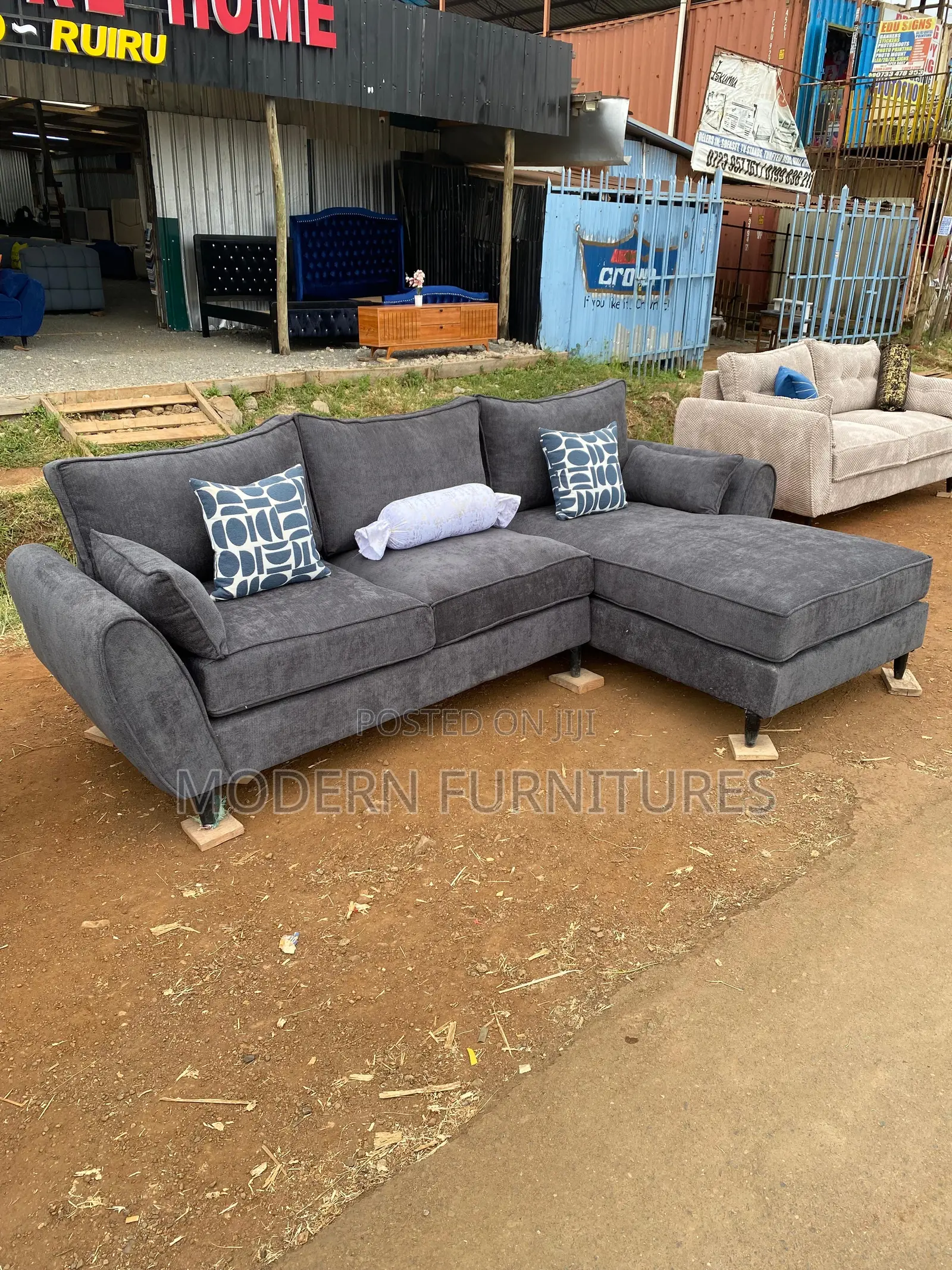 Homelyn L Sofa/L Shaped Sofa/L Sofa