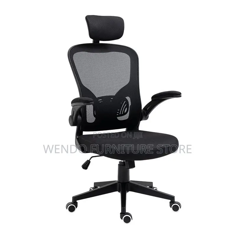 Office Chairs; Ergonomic High Back Fabric Orthopedic Chair