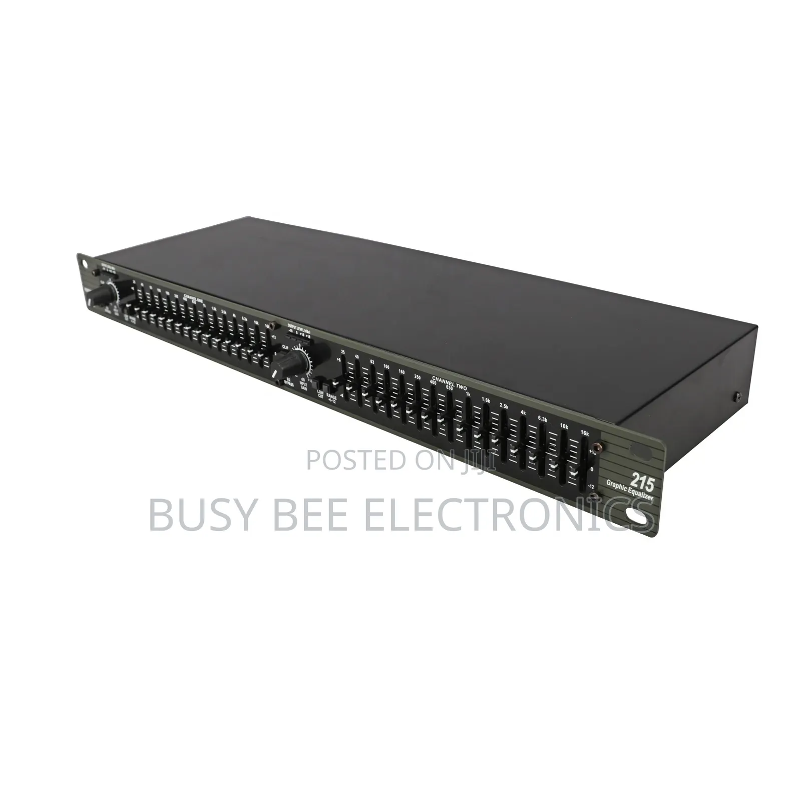 215 Dual Channel 15-Band Graphic Equalizer