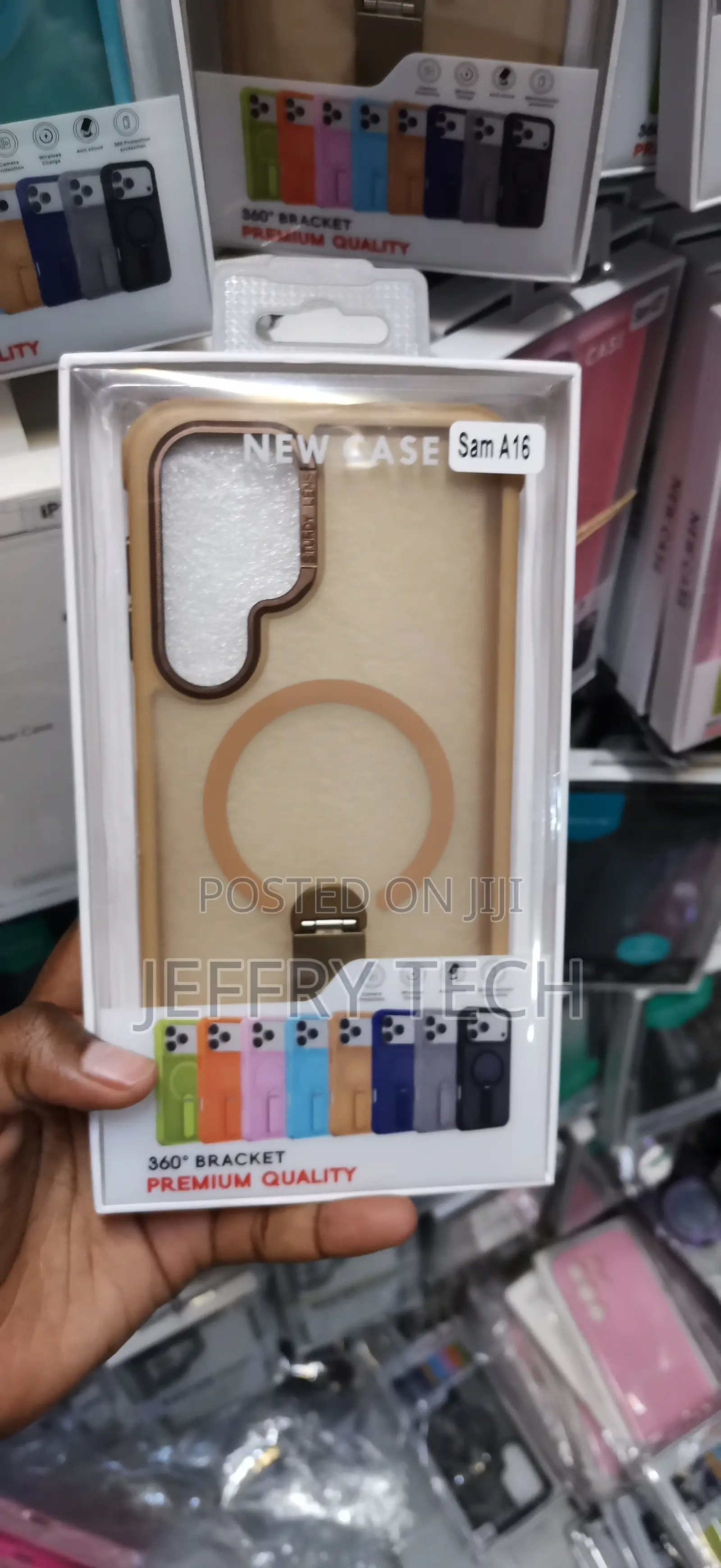 Samsung Galaxy A16 Translucent Matte Design Colour Assented Case