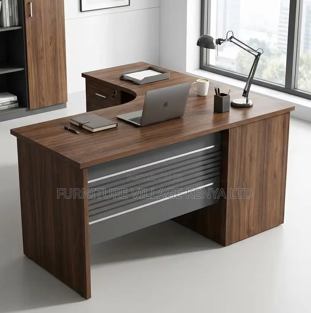 4.593ft L-Shaped Office Desk