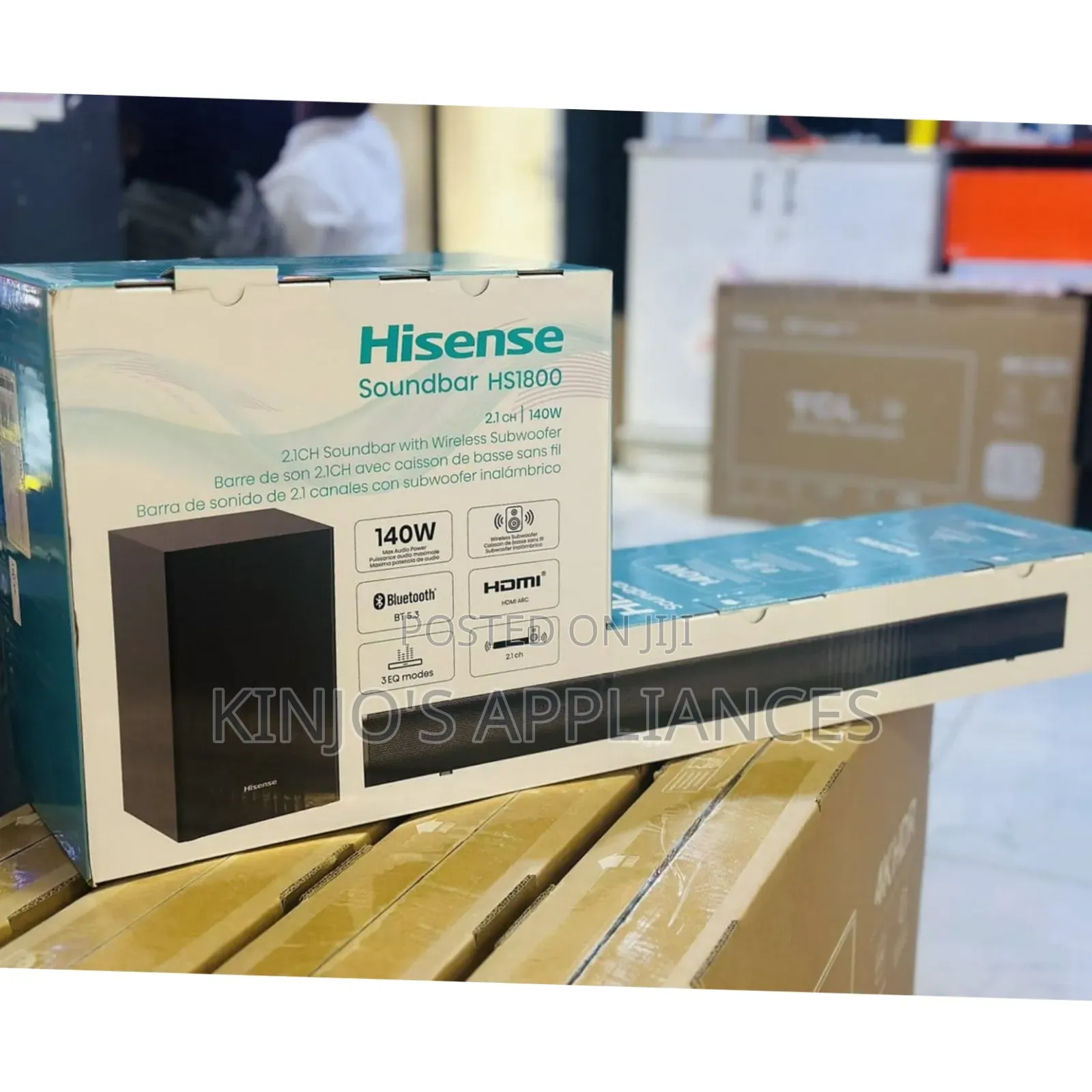 Hisense Soundbar Hs1800 140watts