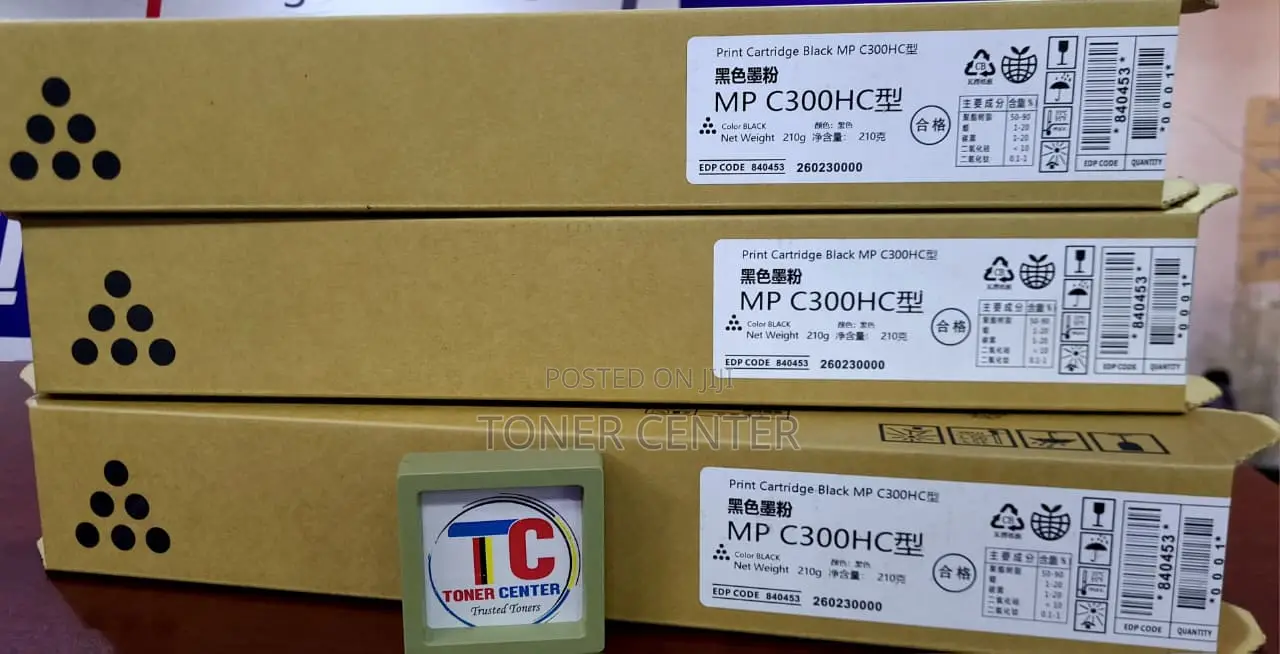 Genuine Ricoh Mpc300h Black Toner Cartridge