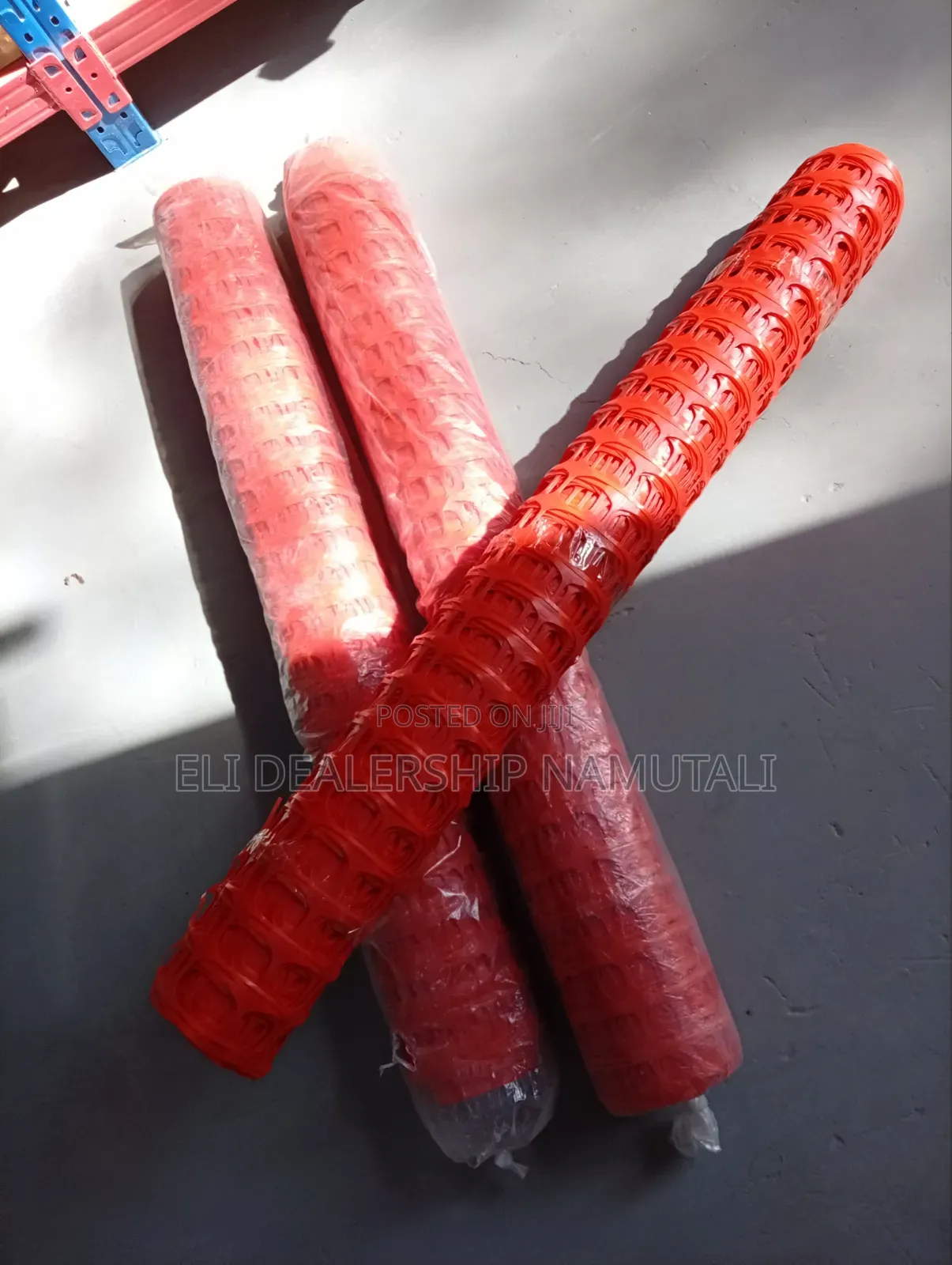 Construction Warning Mesh Net Roll 1m × 50m Orange Safety Fence