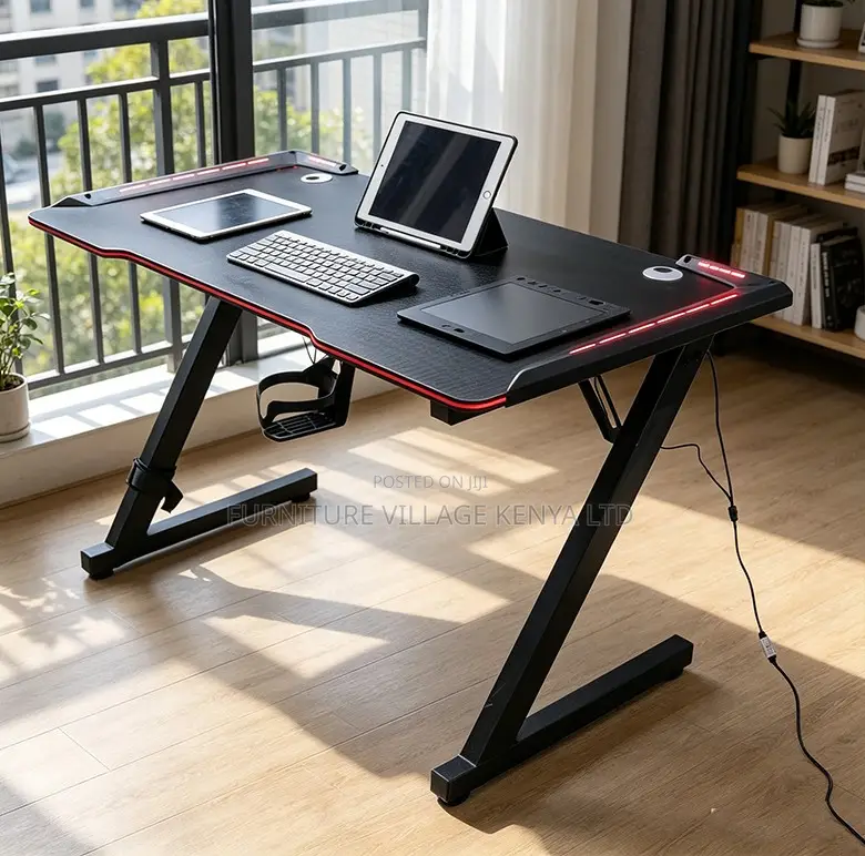 Modern Lightning Gaming Desk
