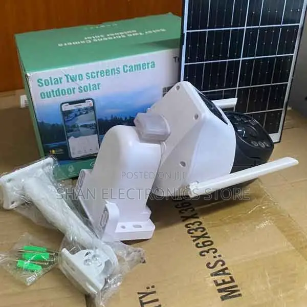 Weatherproof Design Remote Access 4mp Dual Lens 4g PTZ Solar Cam