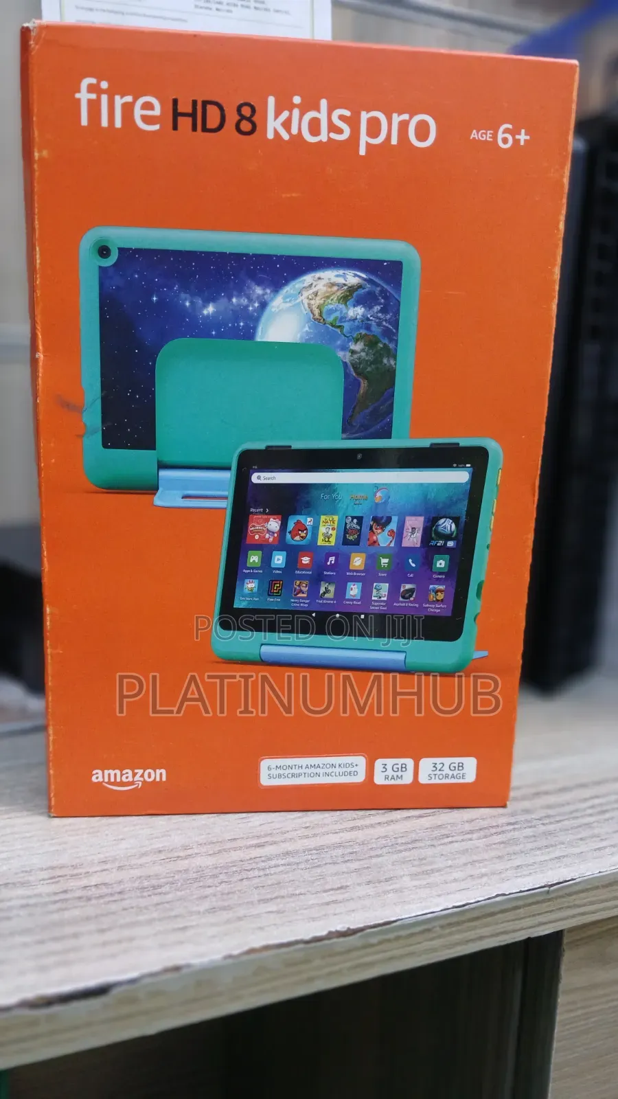 New Amazon Fire HD 8 Kids Pro 32 GB Green