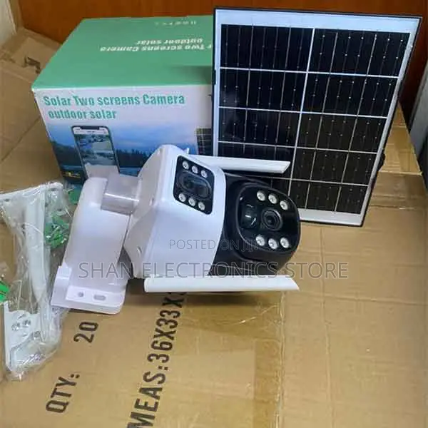 High-Quality- 4g Sim Card Lte PTZ Solar Panel Ip Cam Waterproof