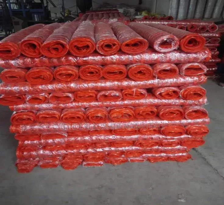 Industrial Safety Mesh Fence 1m × 50m Orange Roll