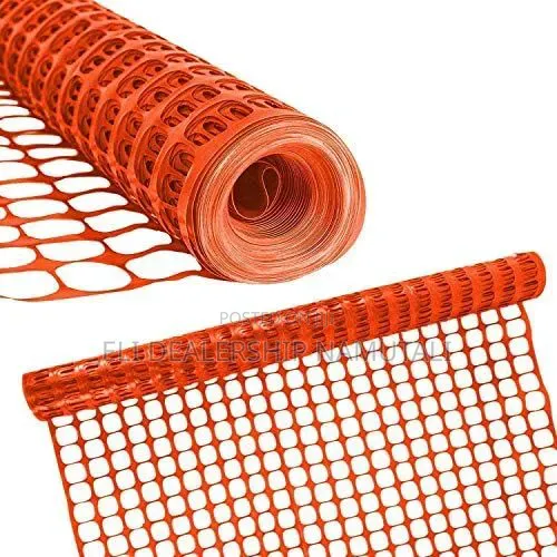 Industrial Safety Mesh Fence 1m × 50m Orange Roll