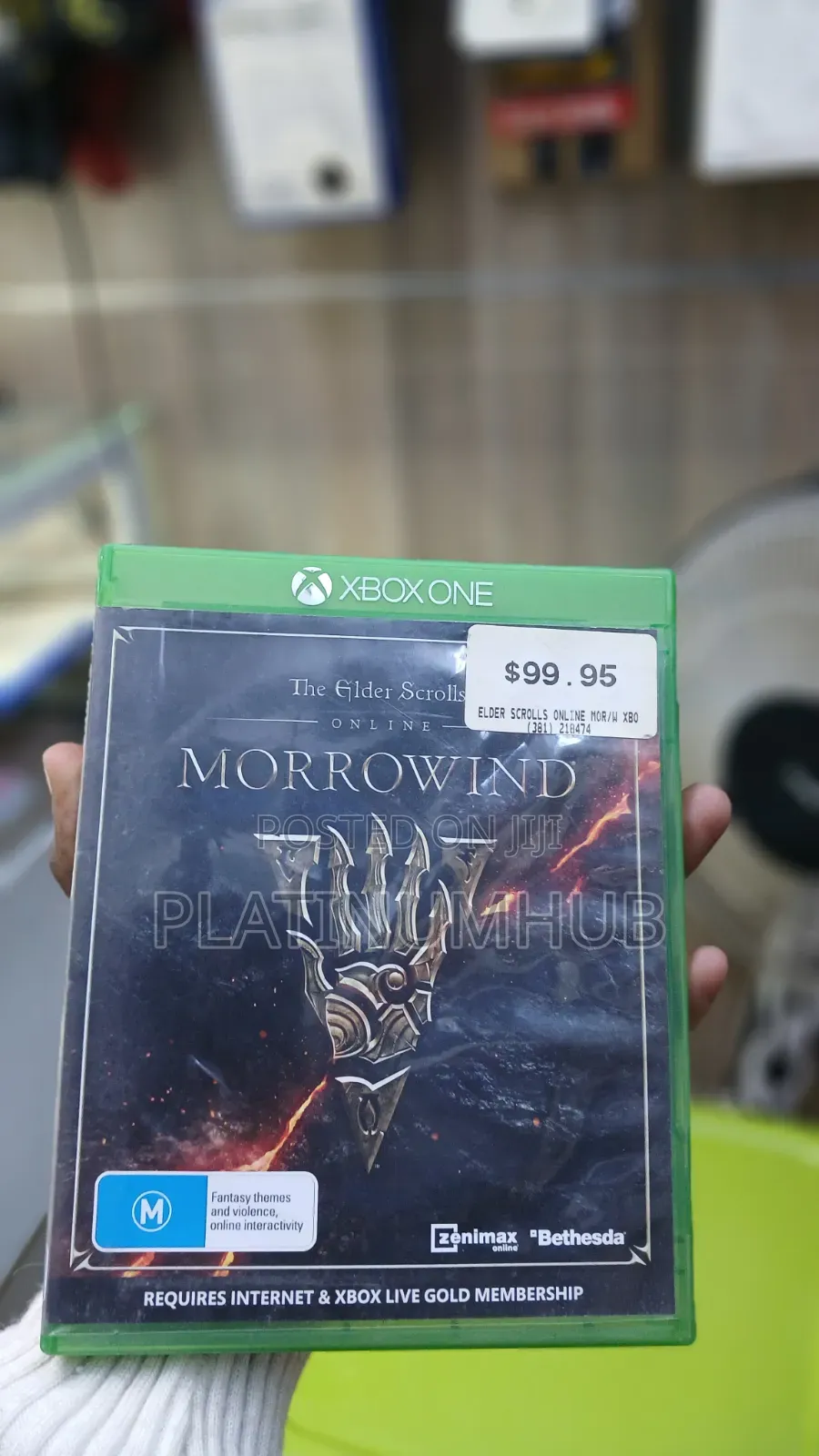 The Elders Scrolls Morrowind Xbox One Used