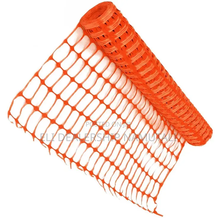 Uv Resistant Orange Safety Fence Mesh 1m × 50m Roll