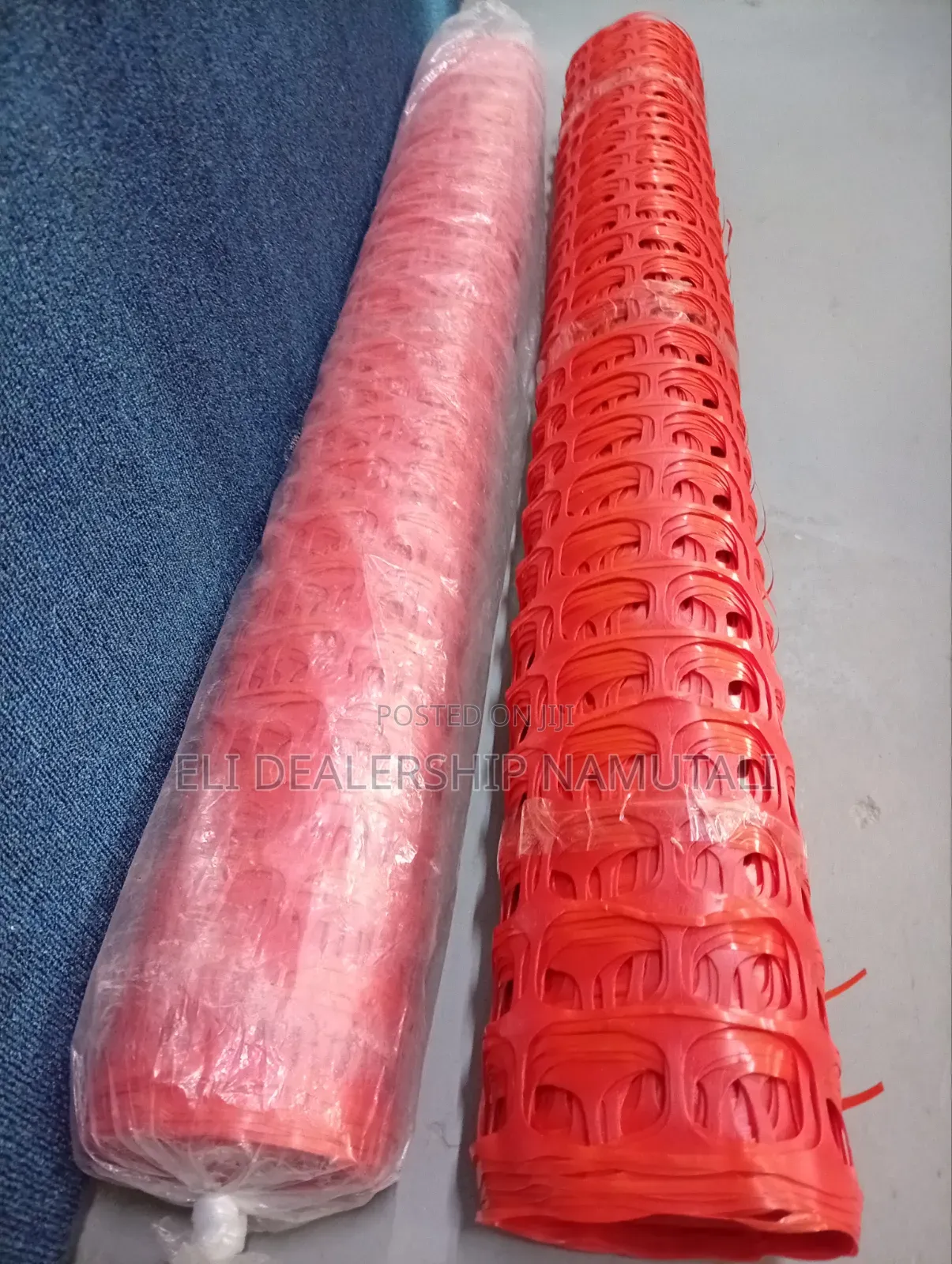 Uv Resistant Orange Safety Fence Mesh 1m × 50m Roll