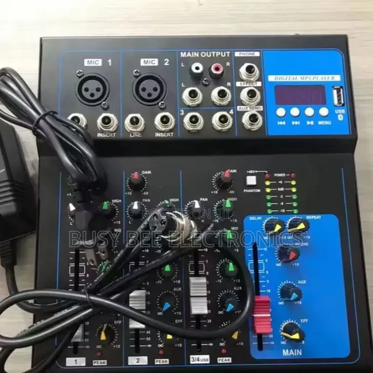 Mixer Professional 4channel