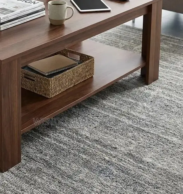 Coffee Table; Mahogany Executive Coffee Table