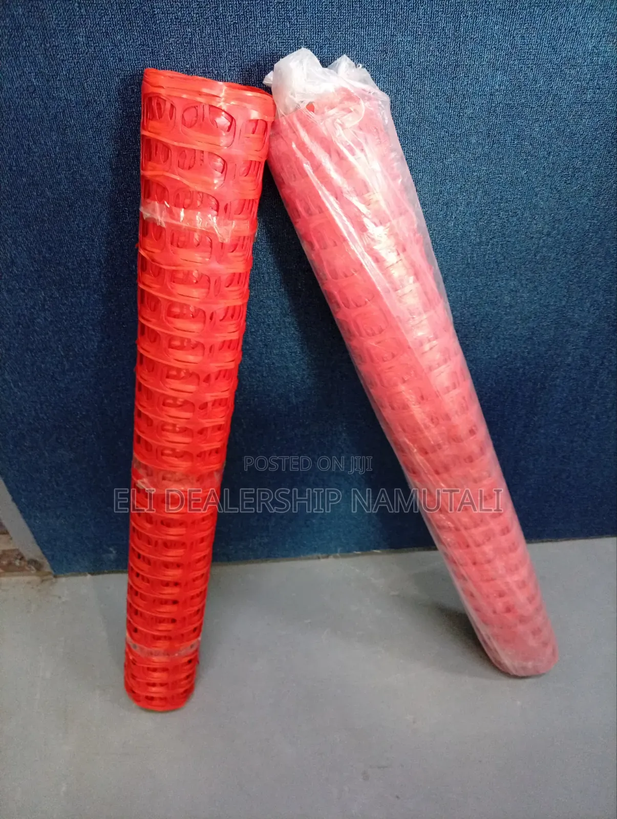 Event And Construction Orange Safety Barrier Mesh 1m X 50m Roll
