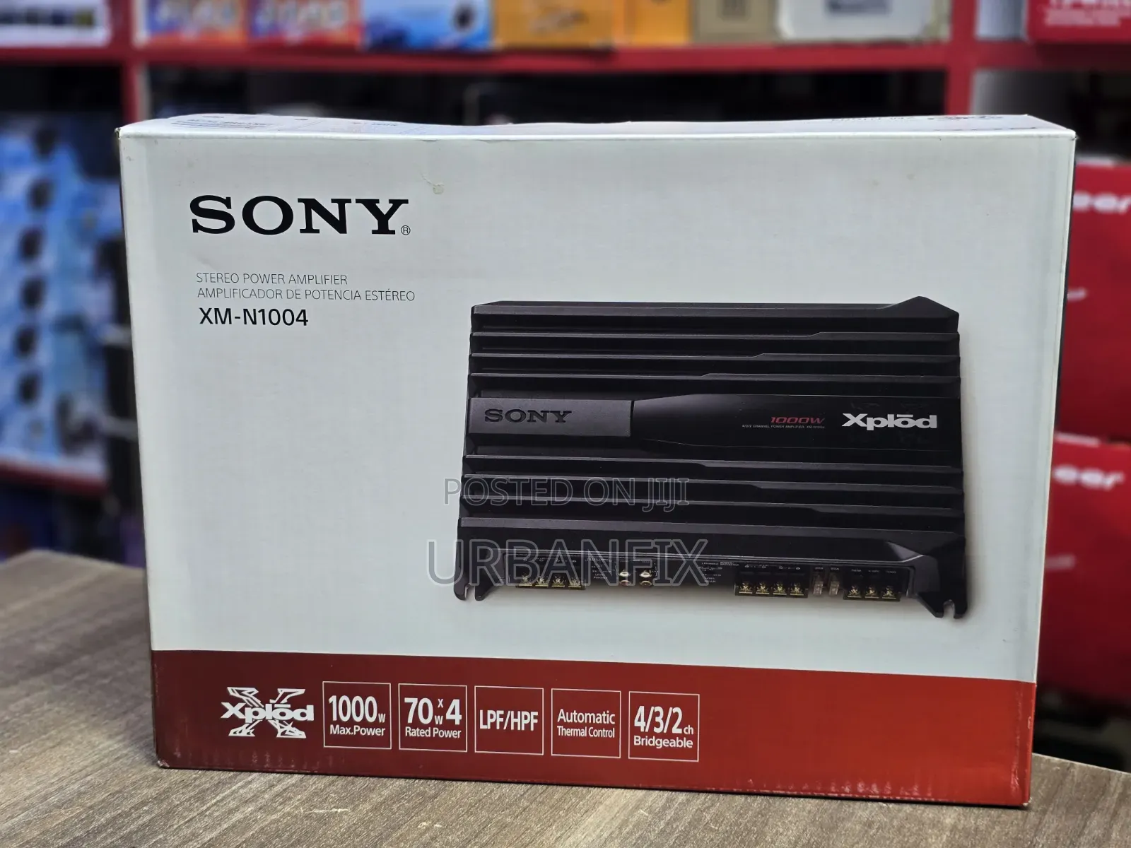 Sony Xplod Xm-N1004 1000watts Powerful 4 Channel Bridgeable Amplifier