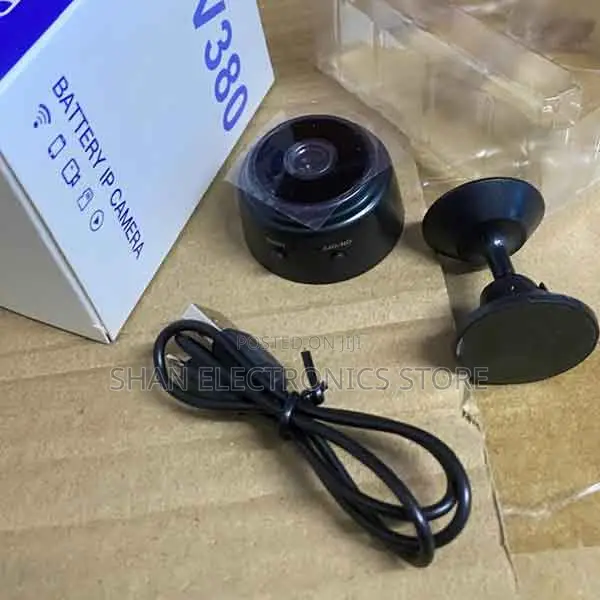 1080p Hd Ip Camera With Magnetic Back Cover A9 Mini Cam