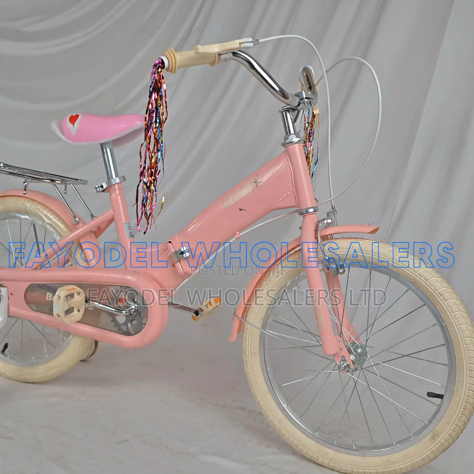 Beginner Kids Bike Size 16 With Carrier Rack