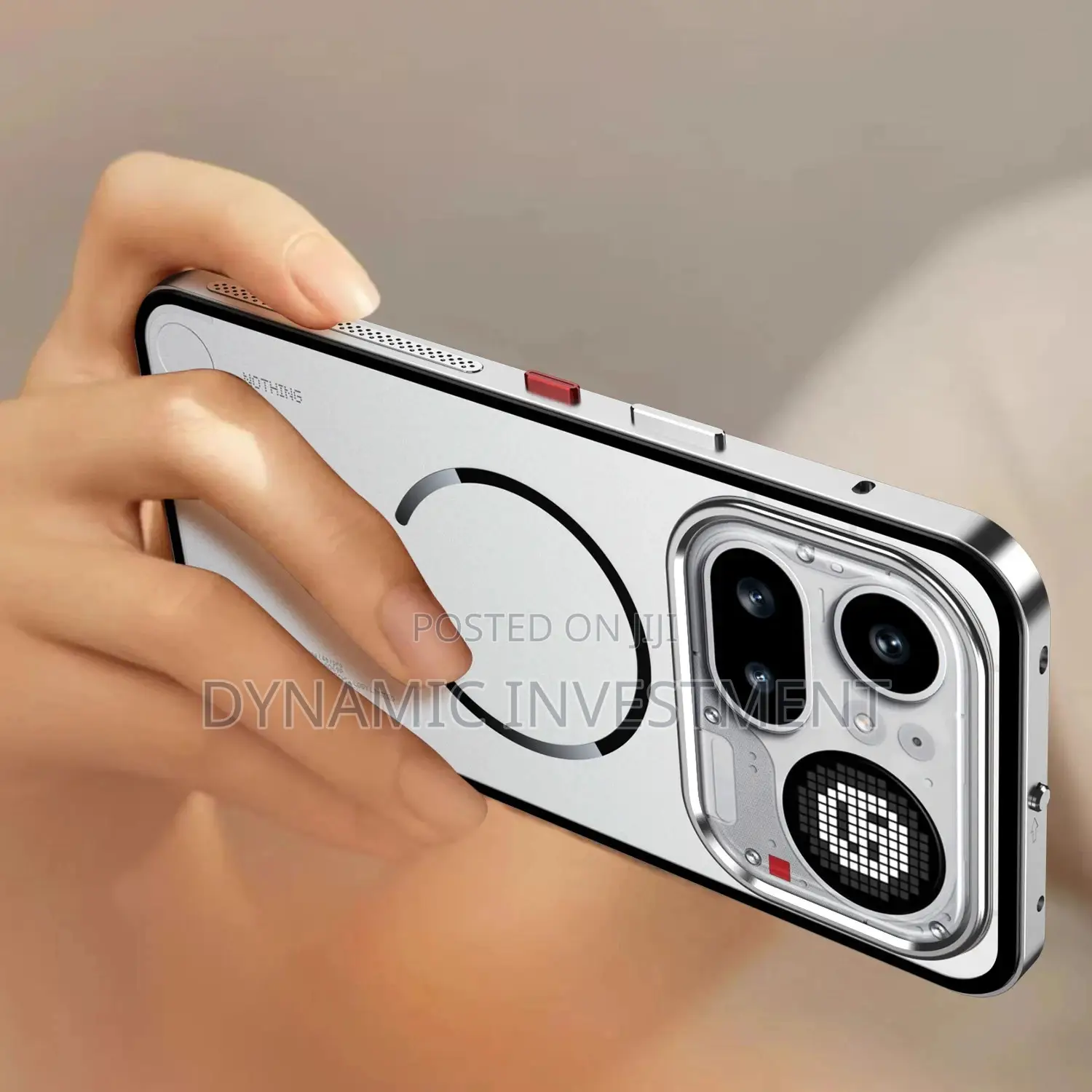 Nothing Phone 4a Pro 5g Bumper Shield Transparent Back Case/Cover
