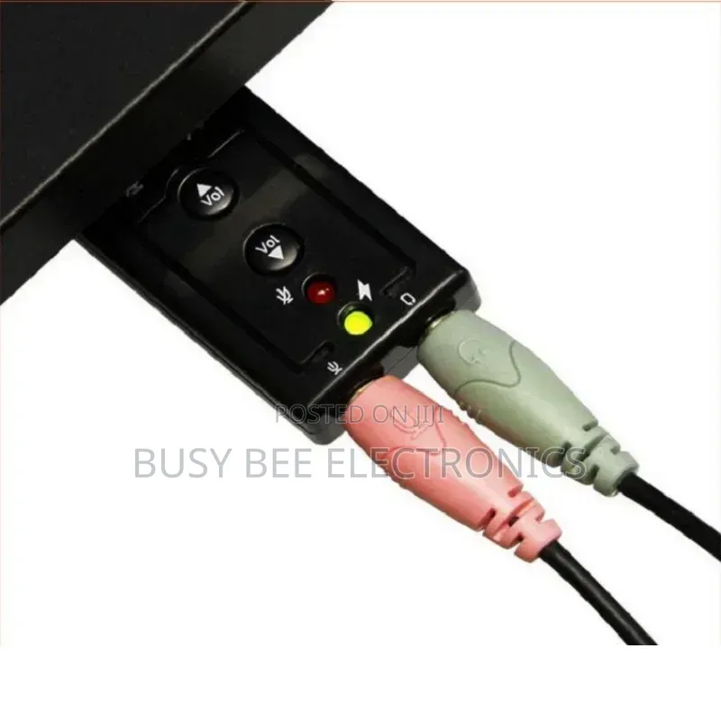 Usb 2.0 External 7.1 Sound Card for Pc Laptop