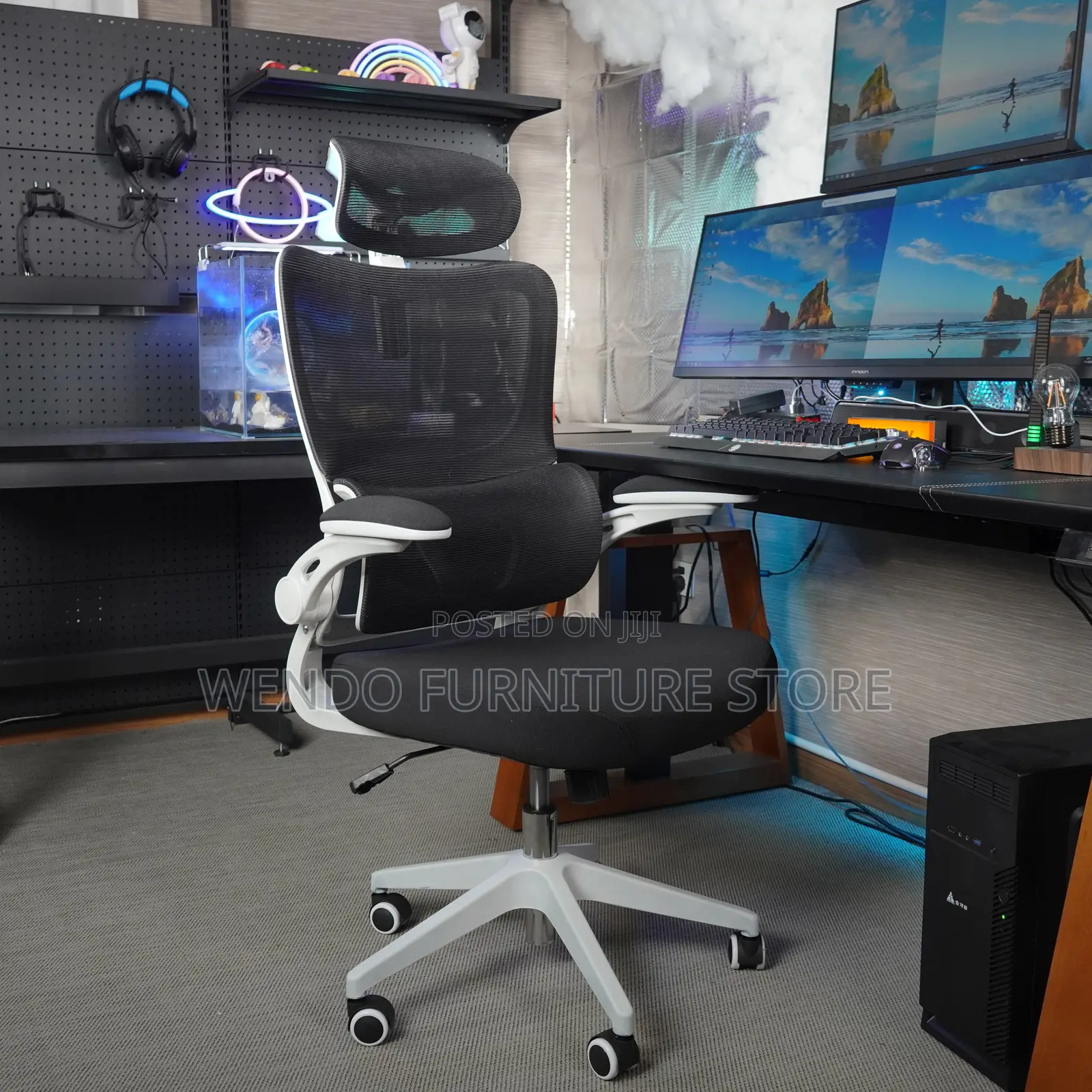 Office Chairs; White Orthopedic Recliner Office Chairs
