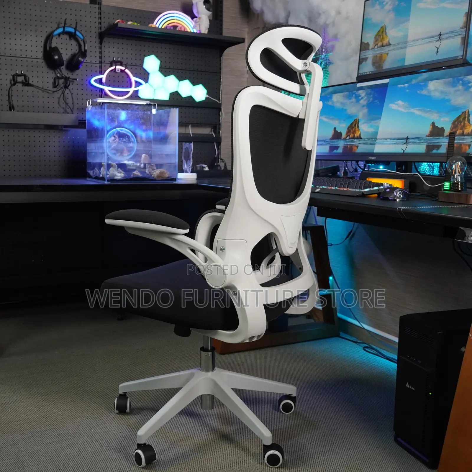 Office Chairs; White Orthopedic Recliner Office Chairs