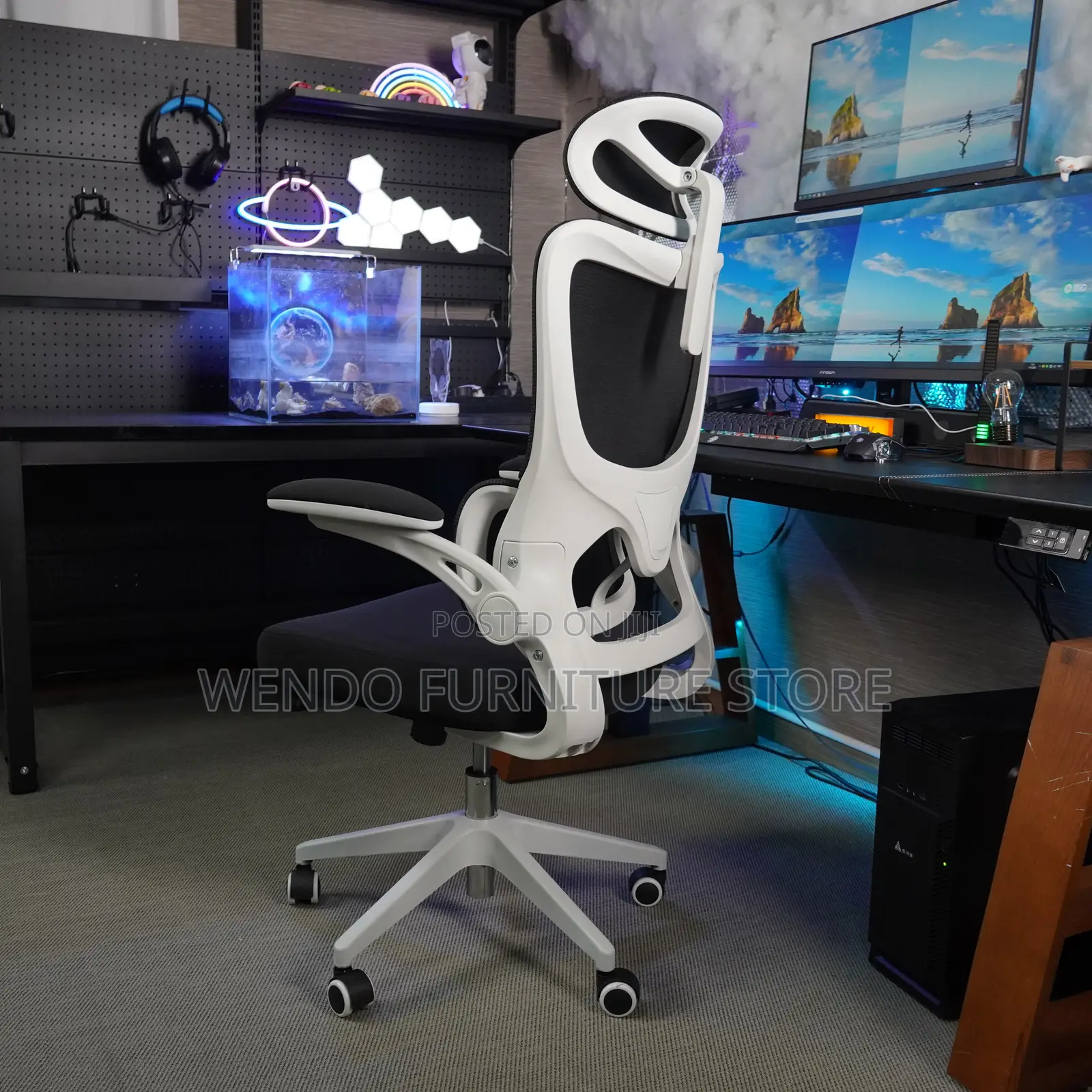 Office Chairs; White Orthopedic Recliner Office Chairs