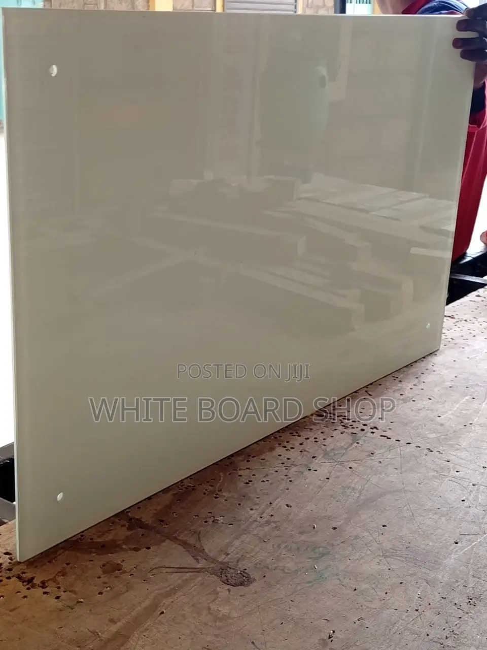 Premium Glass Writing Board 1.8m X 1.2m – Modern Office Boardroom