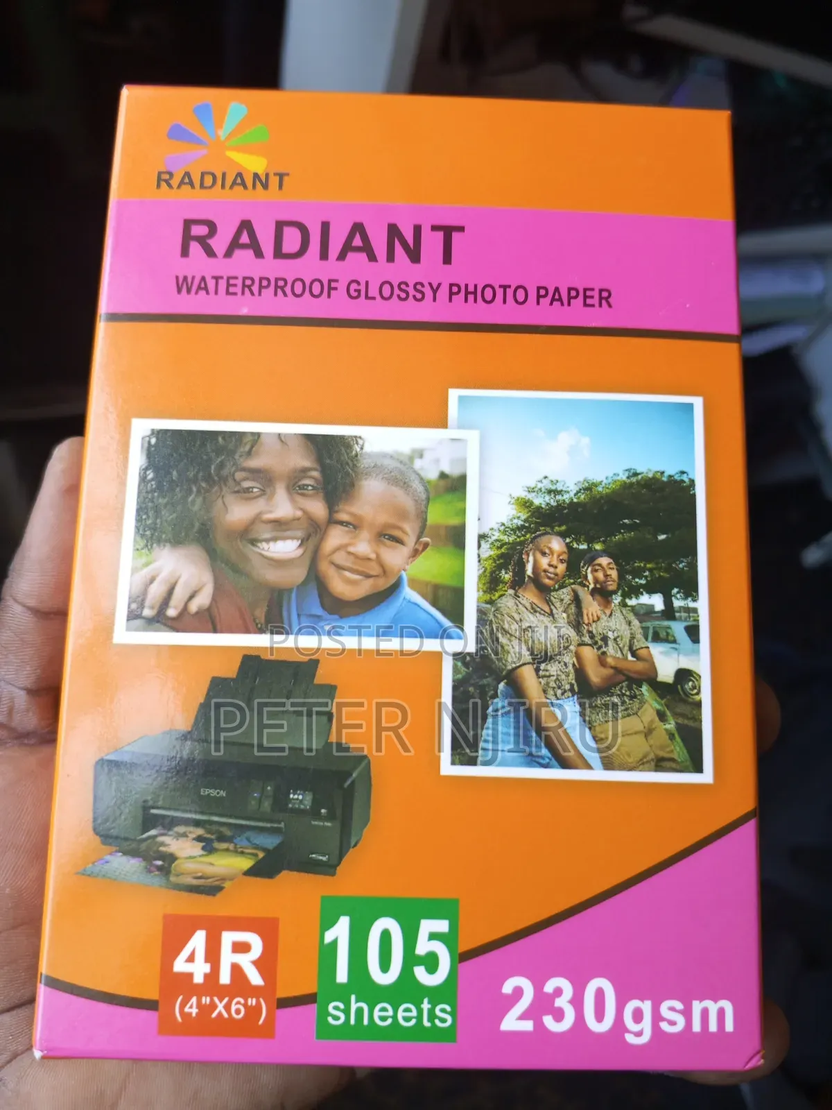 Radiant 4r by 6 Photo Paper