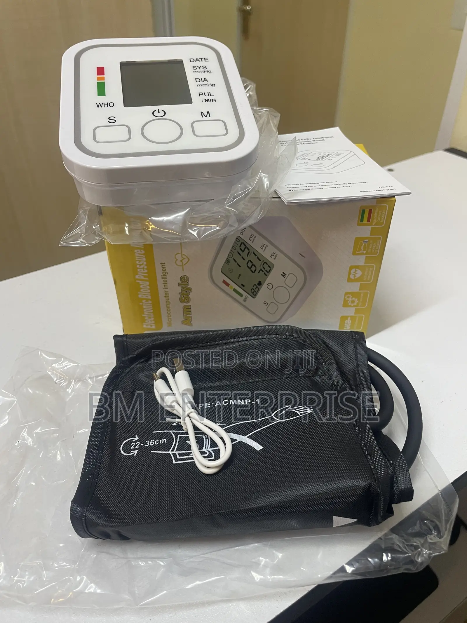 Electronic Blood Pressure Monitor Machine