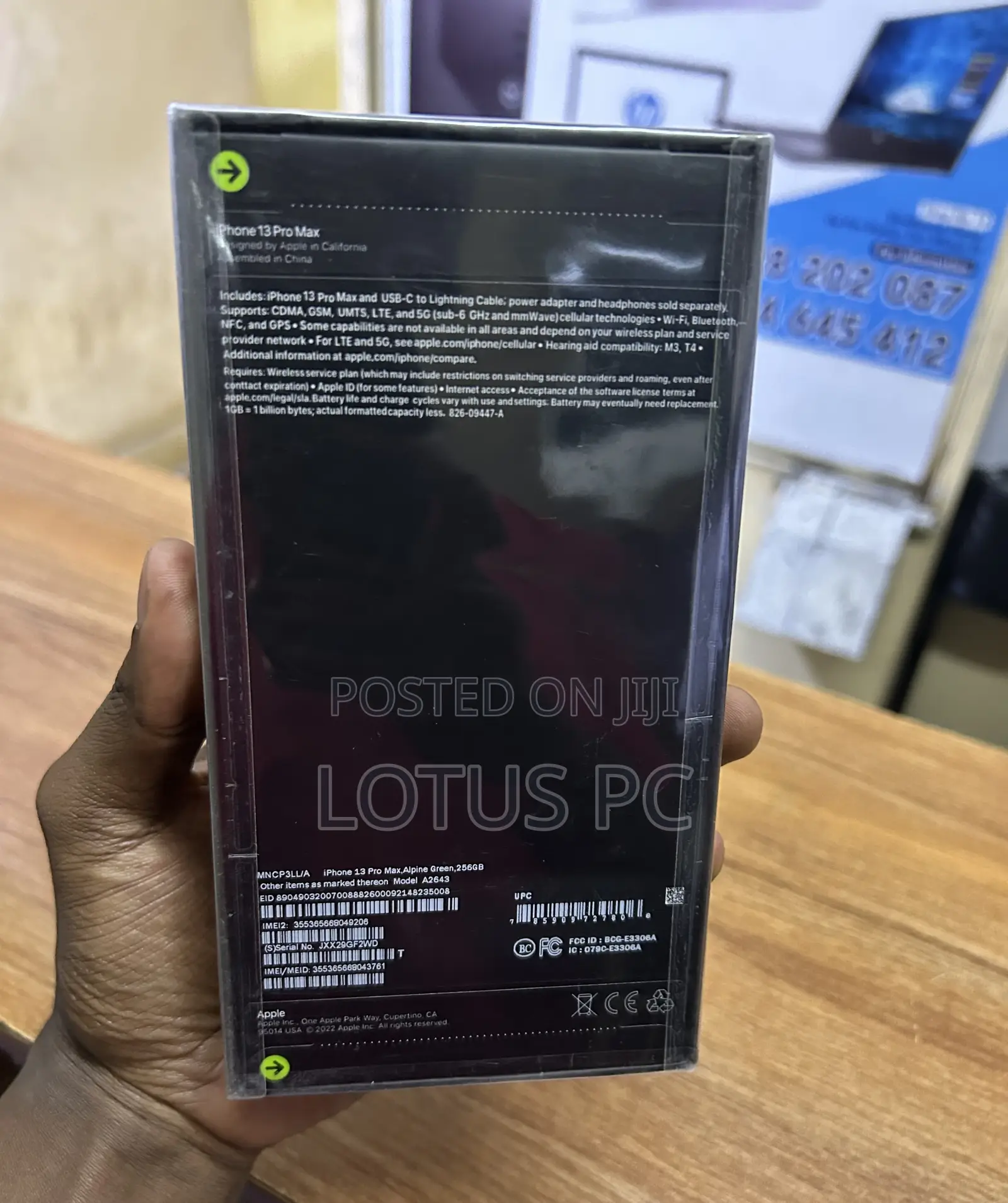 New Apple iPhone 13 Pro Max 256 GB Green