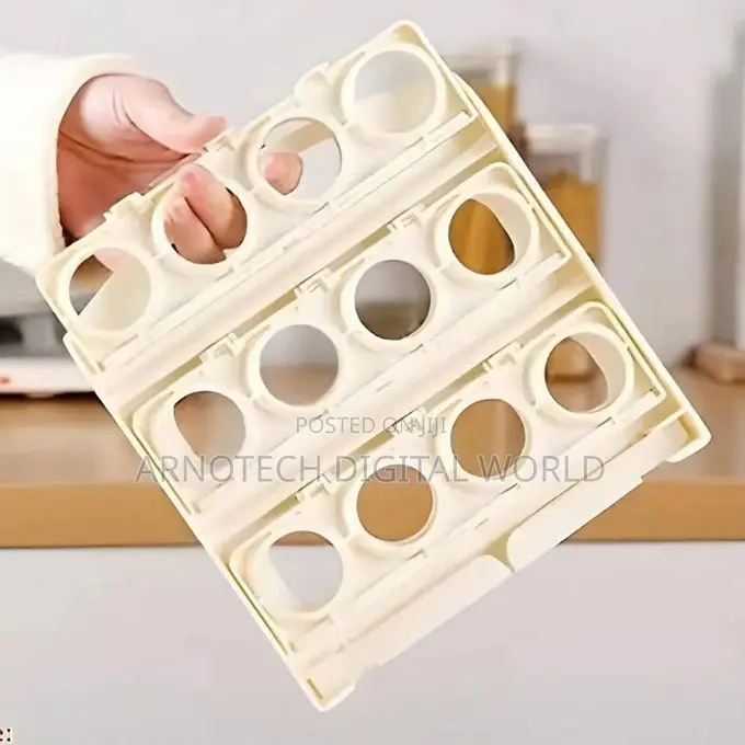 Folding Egg Storage Box - 24pc Space Saving Organizer