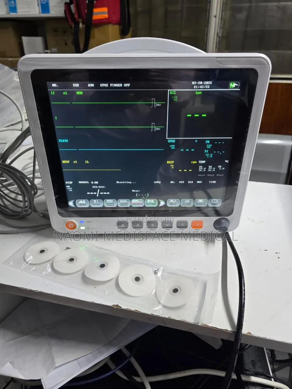 Quality Le Medical 5 Parameters Patient Monitor
