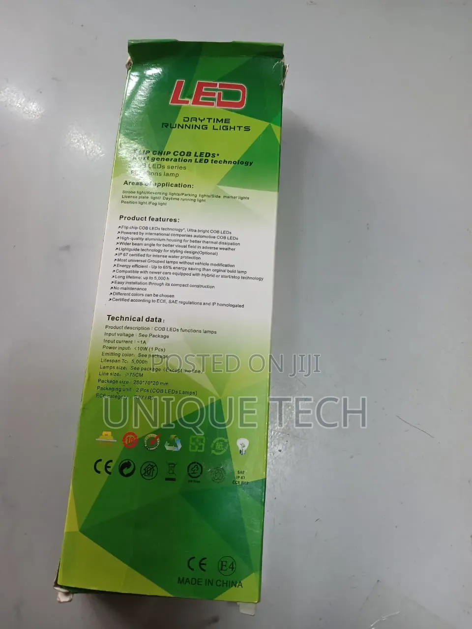 Car Cob Daytime Running Light (Drl)