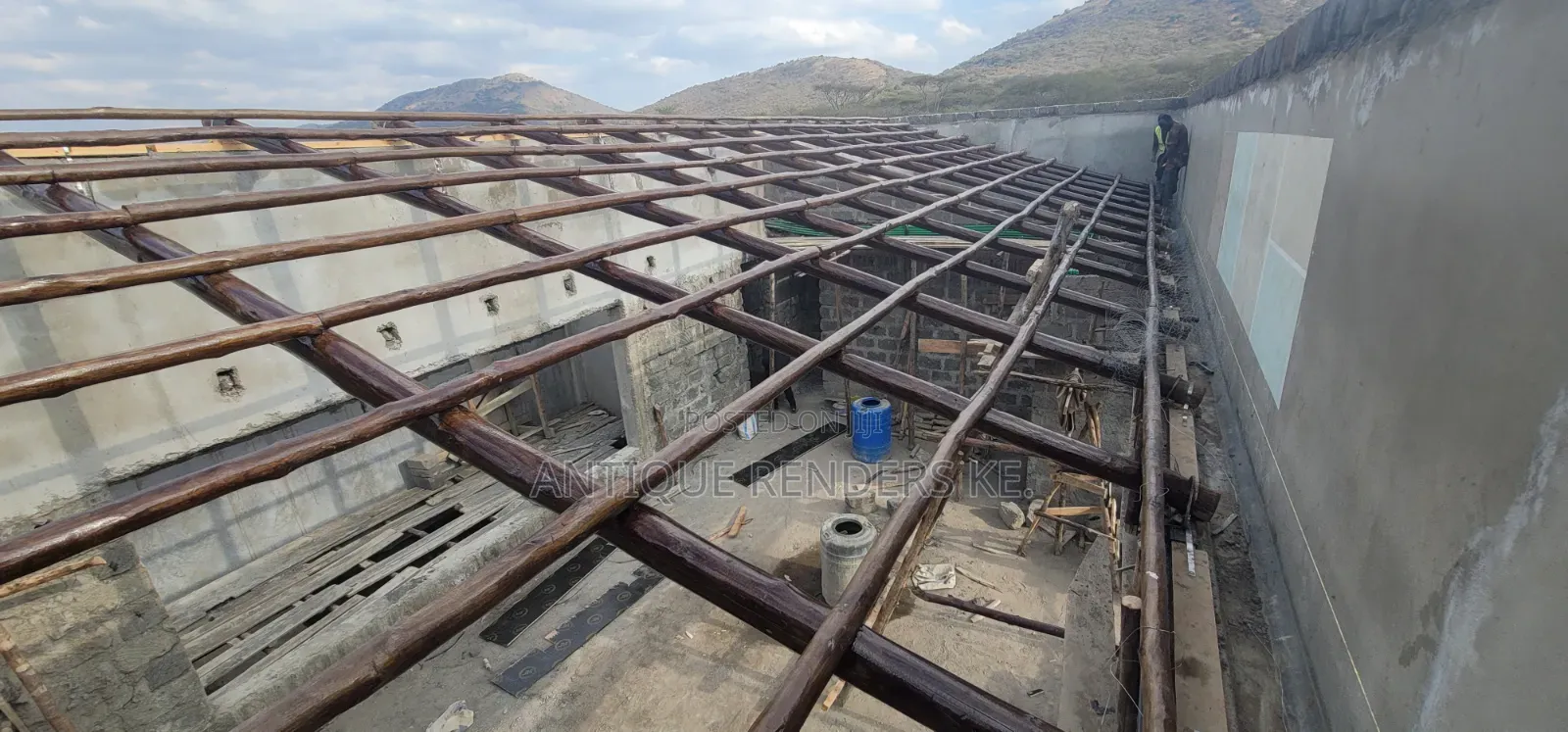 Roofing Poles Timber