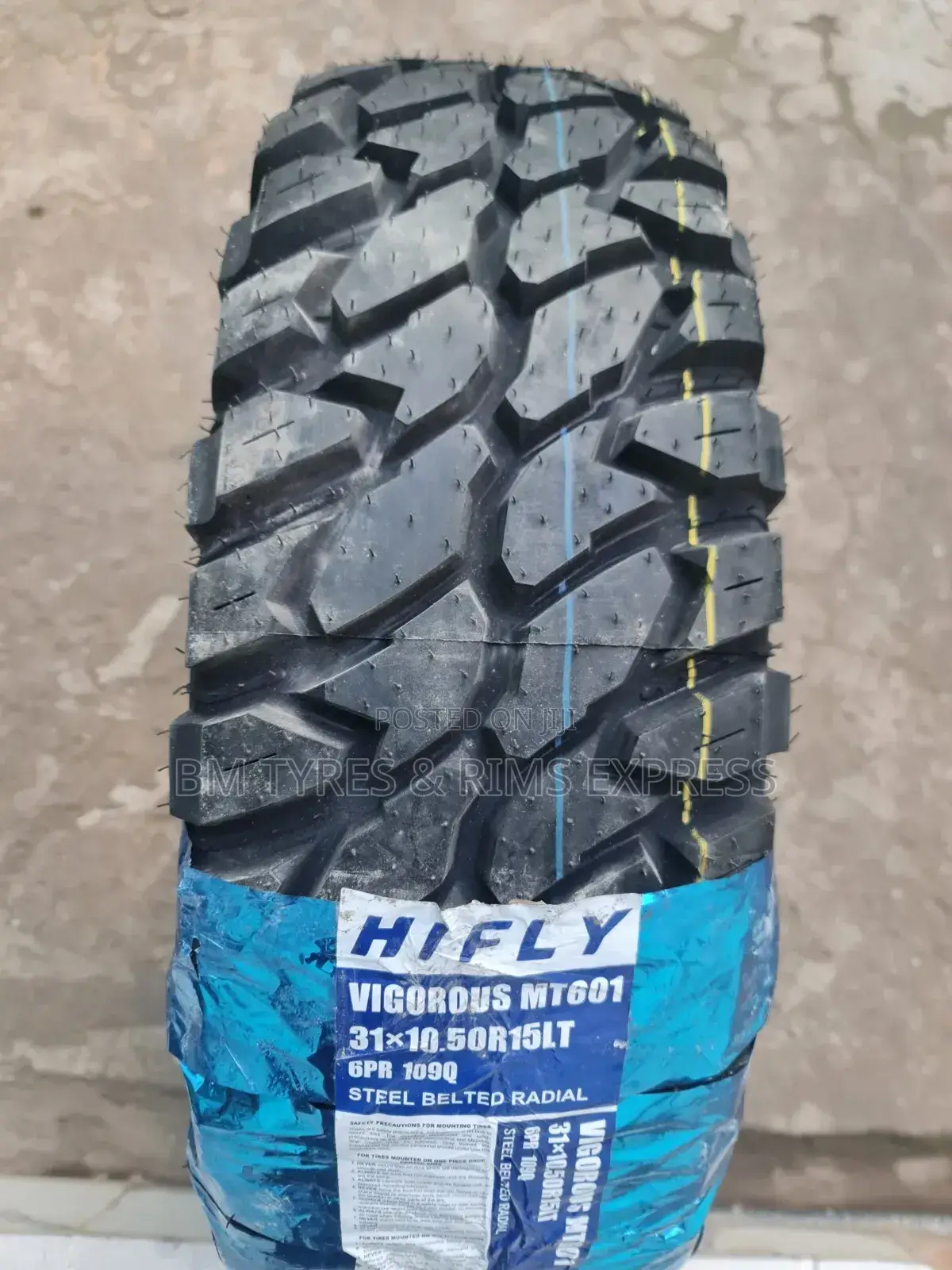 31x10.50r15 Hifly Tires (Mud Terrein)
