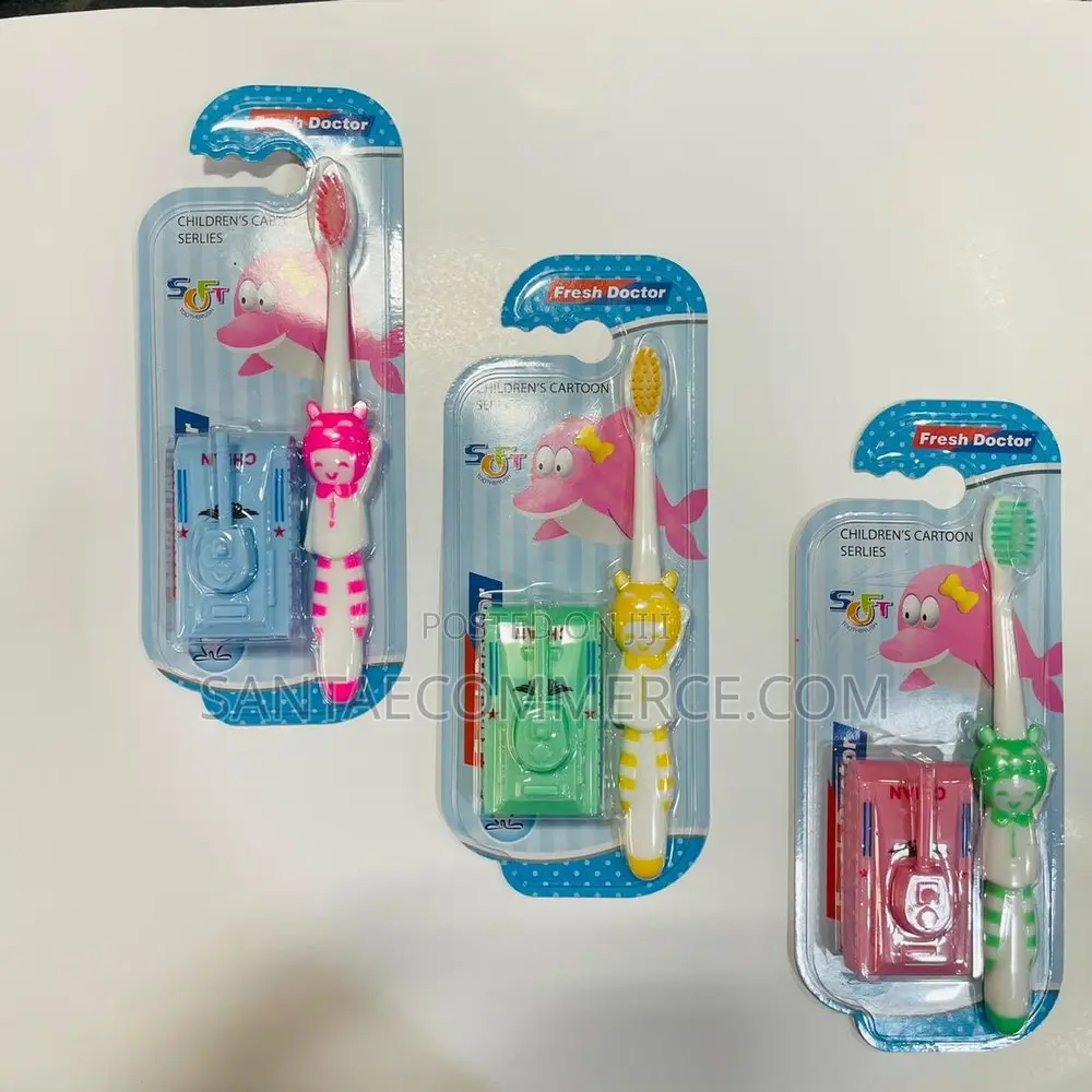 Alan Kids Lion Toothbrush Toy Car Gift Set
