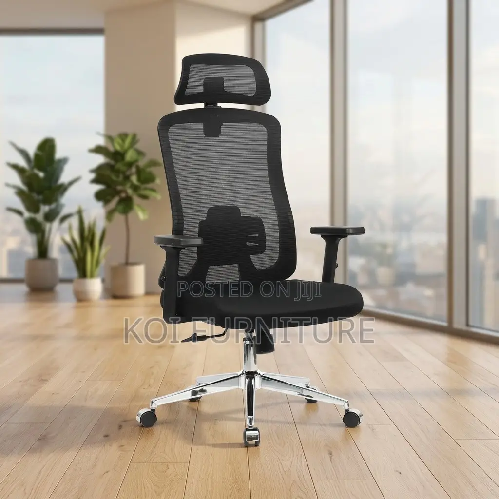Office Chair; Ergonomic Swivel Fabeic Office Chair
