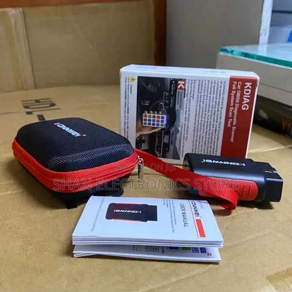 Professional Konnwei Wireless Obd2scanner–Bluetooth Vehicle Diagnostic