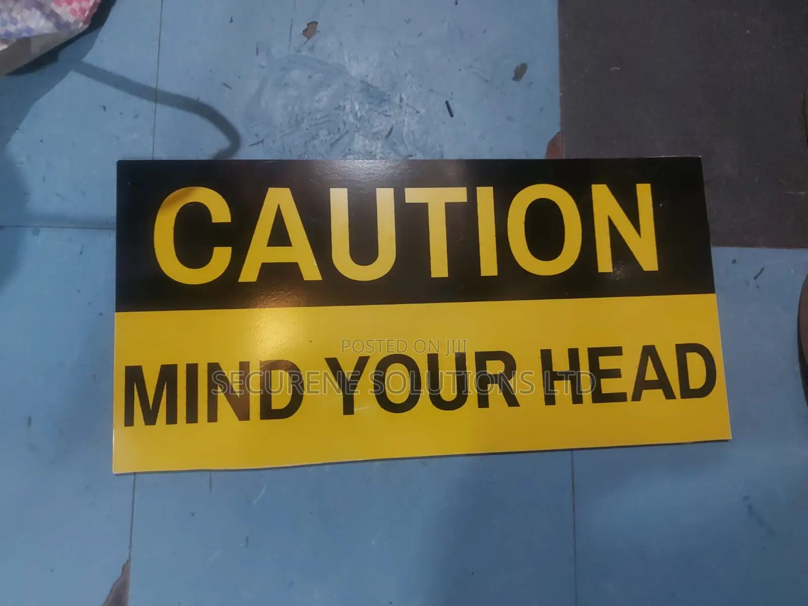 Caution Mind Your Head