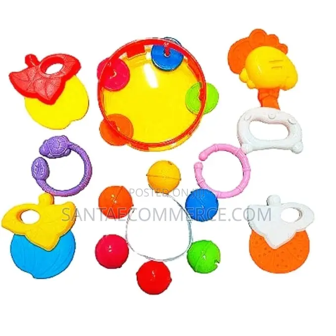 Assorted Color Tambourine