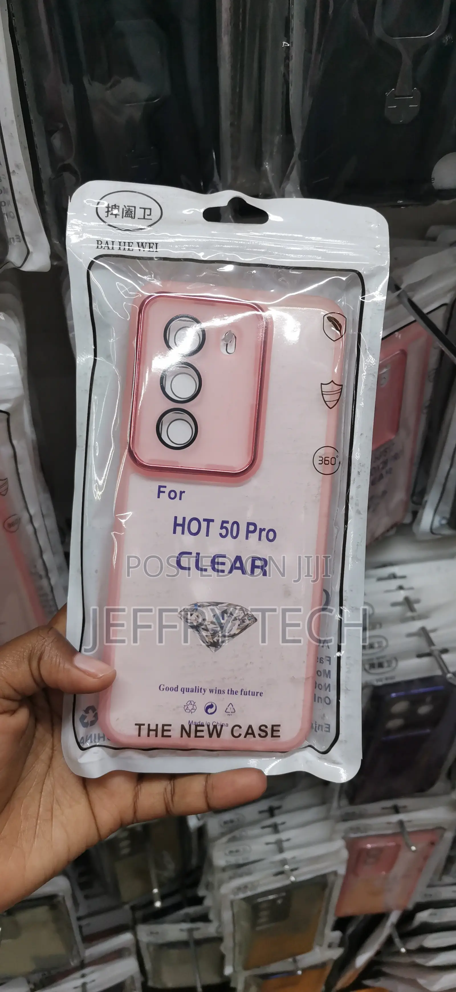 Infinix Hot 50 Pro Vertical Alignment Cutouts Cover